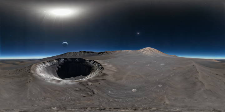 On the moon